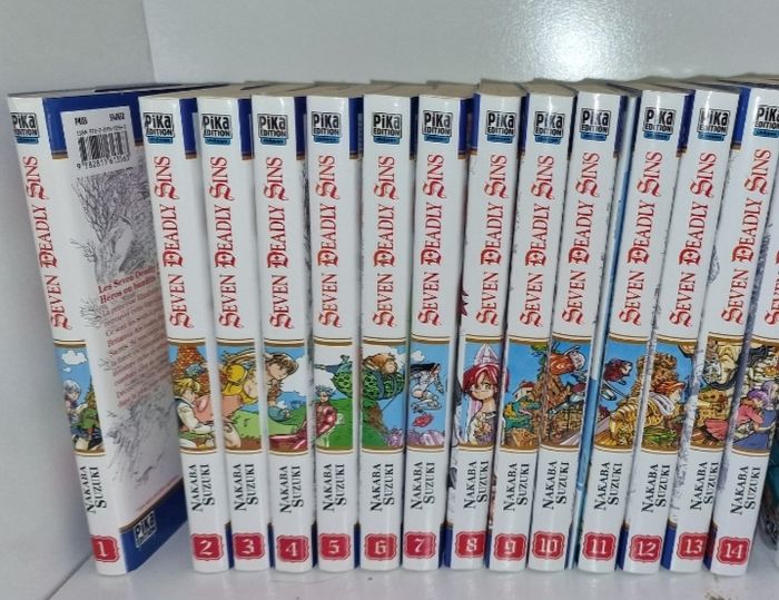 Manga Seven Deadly Sins 1-14