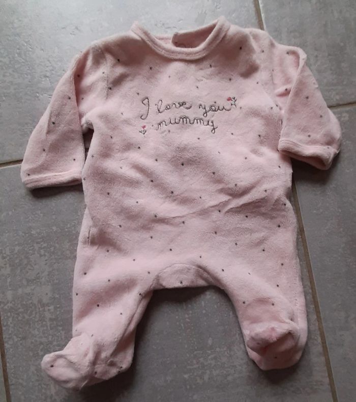 Pyjama fille kiabi 1 mois