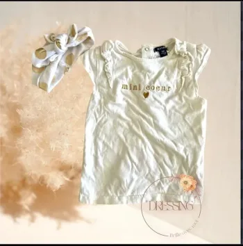 T-shirt débardeur mini cœur 18 mois