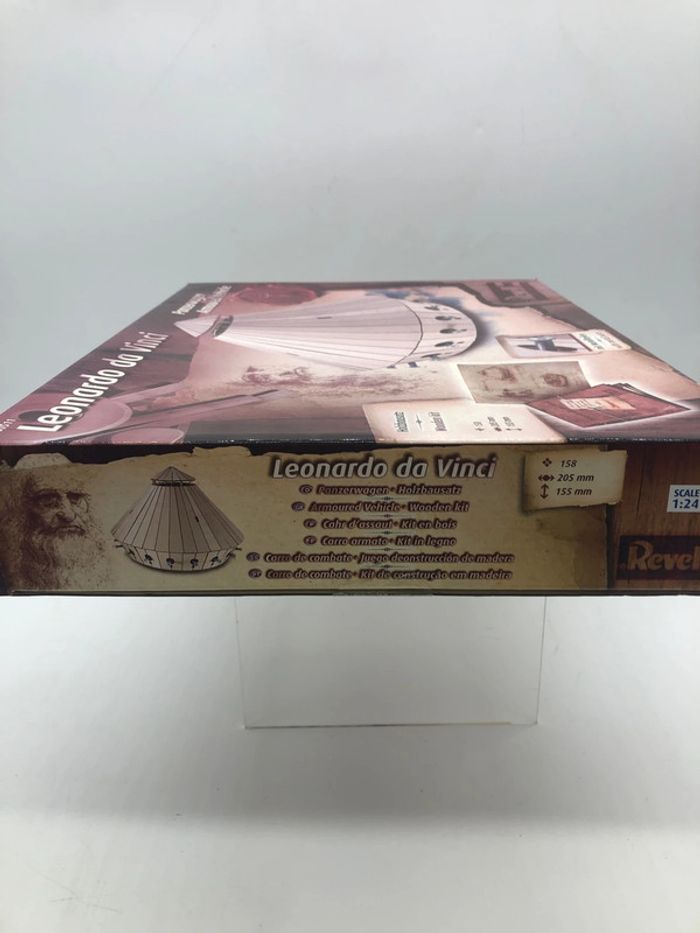 Maquette en bois et métal Armoured Vehicle Leonardo Da Vinci - photo numéro 4
