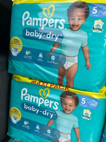 lot de 2 couche pampers baby dray t5