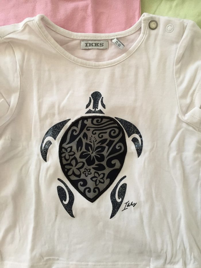 lot 5 tee shirts manche courte 2 ans - photo numéro 2