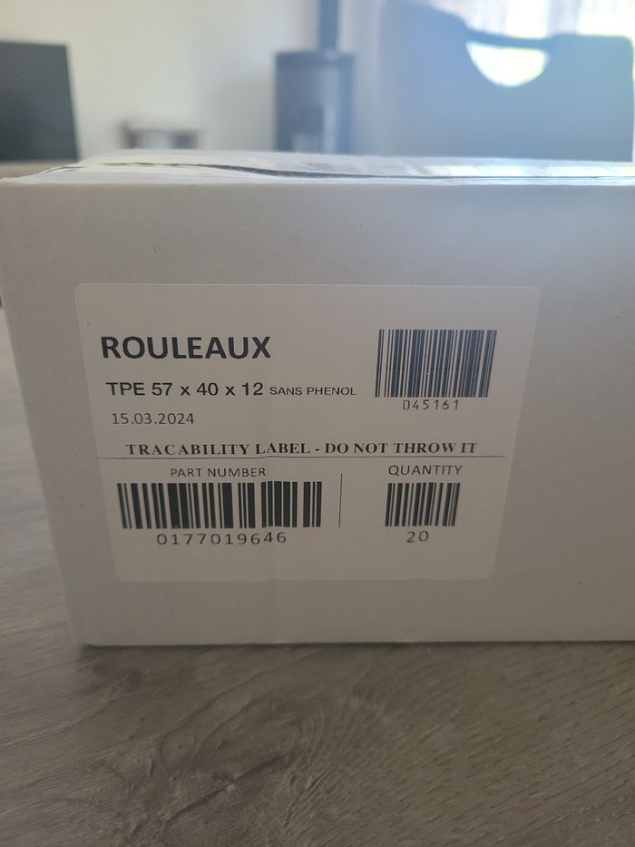 Rouleau à Carte Bleu