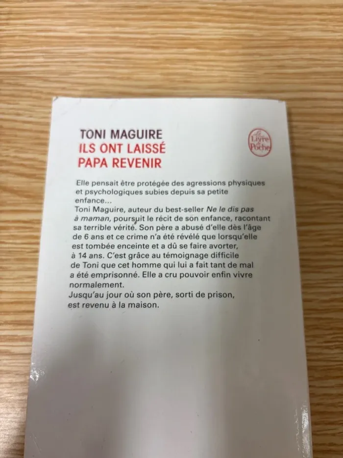Livre toni maguire - photo numéro 3