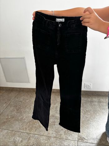 Jean large mange
