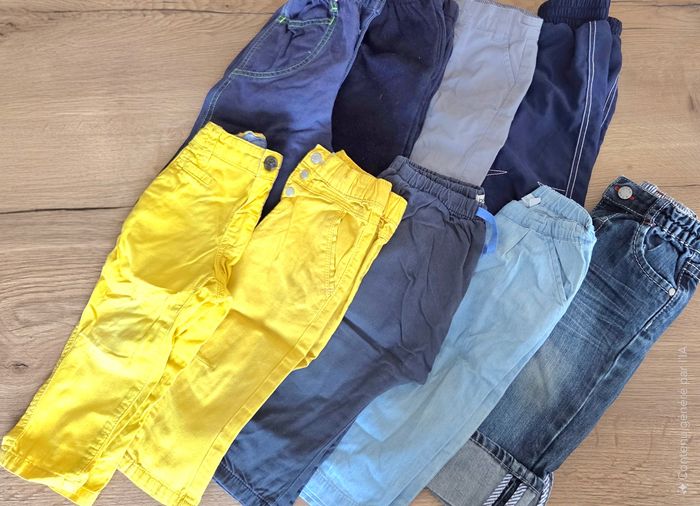 Lot de pantalon garçon 12 mois