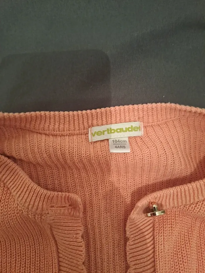Gilet Vertbaudet 4 ans - photo numéro 2