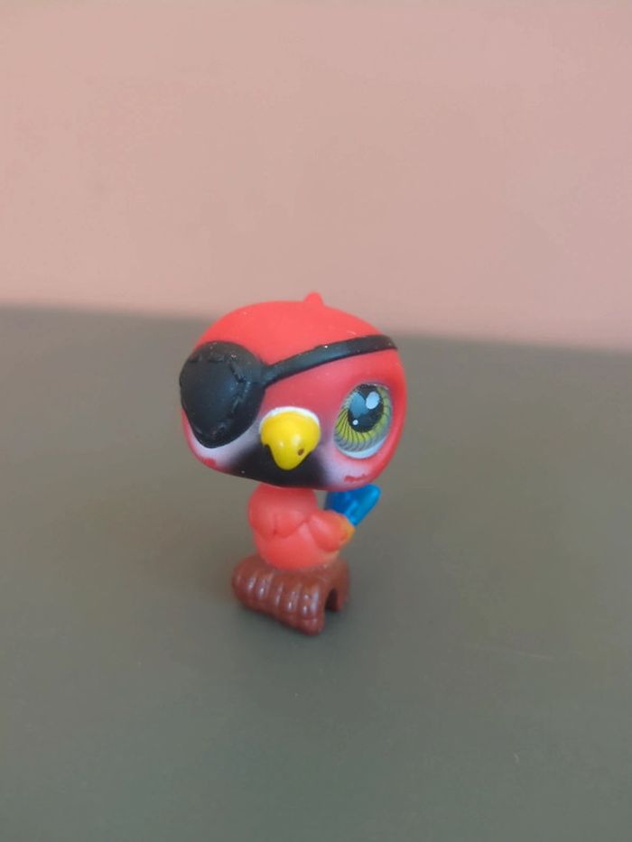 Figurine Petshop Littlest Lps Perroquet