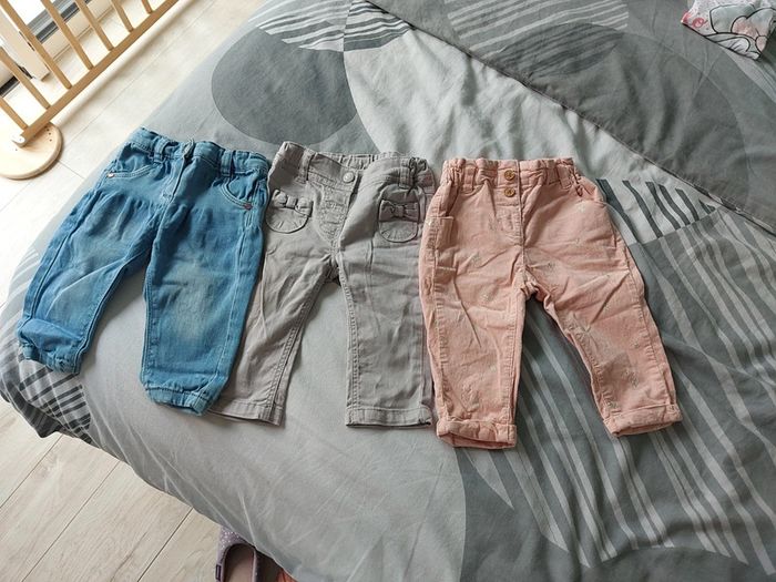 Lot de 3 Pantalons TAO 6 mois