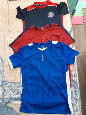 Lot maillot de foot 12/13 ans