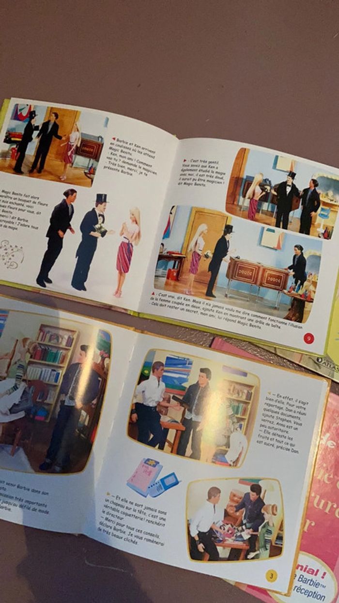 Lot 8 livres « Barbie » - photo numéro 3