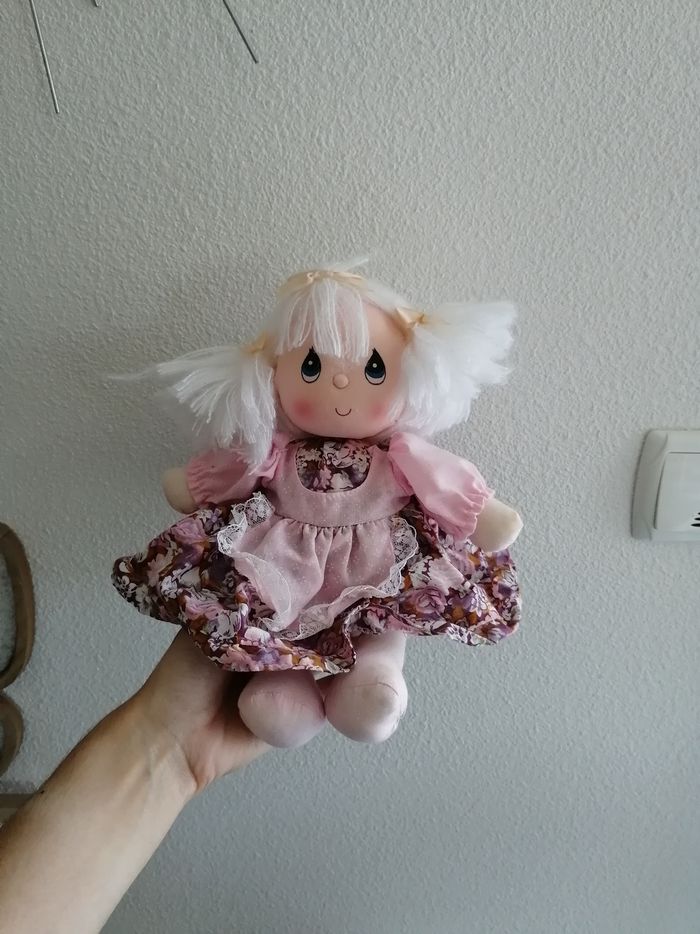 Poupée chiffon vintage musicale
