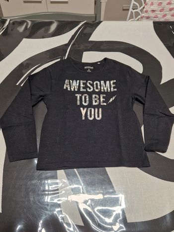 Tee shirt 6 ans noir orchestra