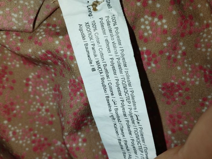 Robe fluide mouchetée 12 ans tao rose / vieux rose - photo numéro 5