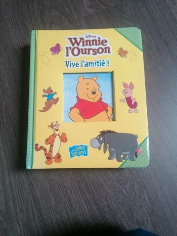Livre winnie l'ourson vive l'amitié