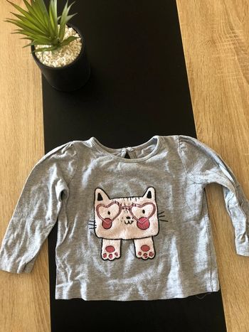 Tee-shirts fille 12 moisb