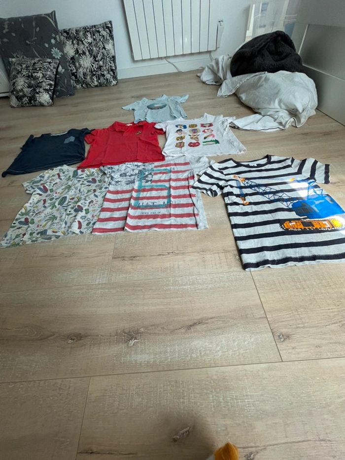 Lot tee shirt manche courte