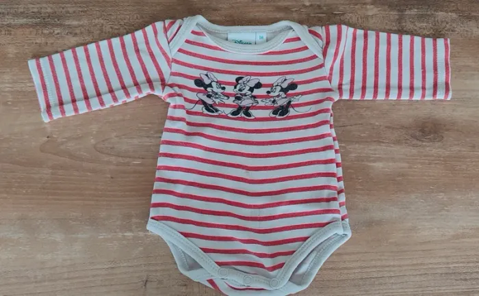 Lot de 3 magnifiques bodies manches longues - fille - 1 mois - photo numéro 6