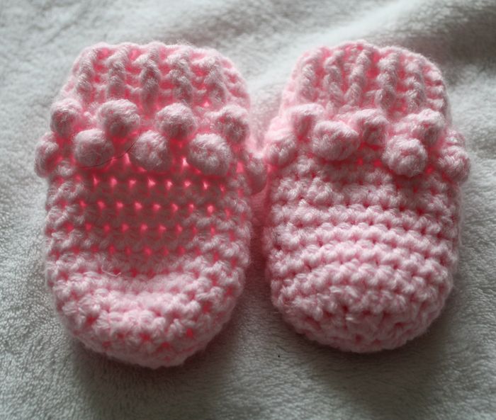 Moufles bébé pompon - photo numéro 2