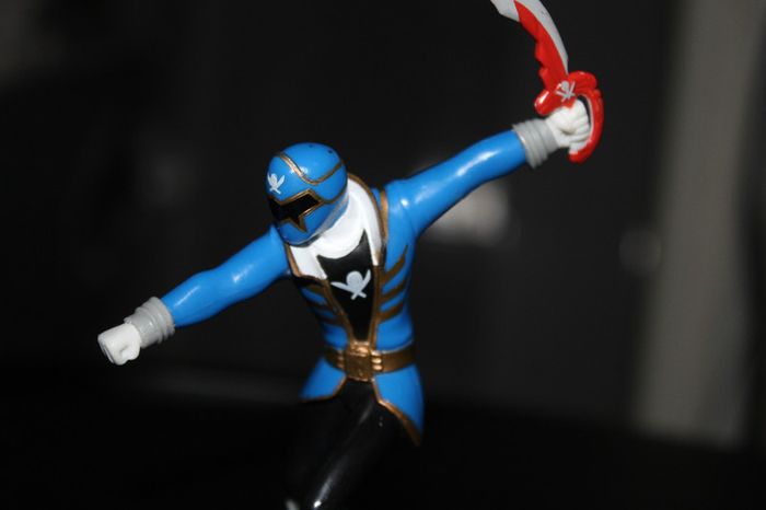Figurine Power rangers Blue- Mighty Morphin - photo numéro 2