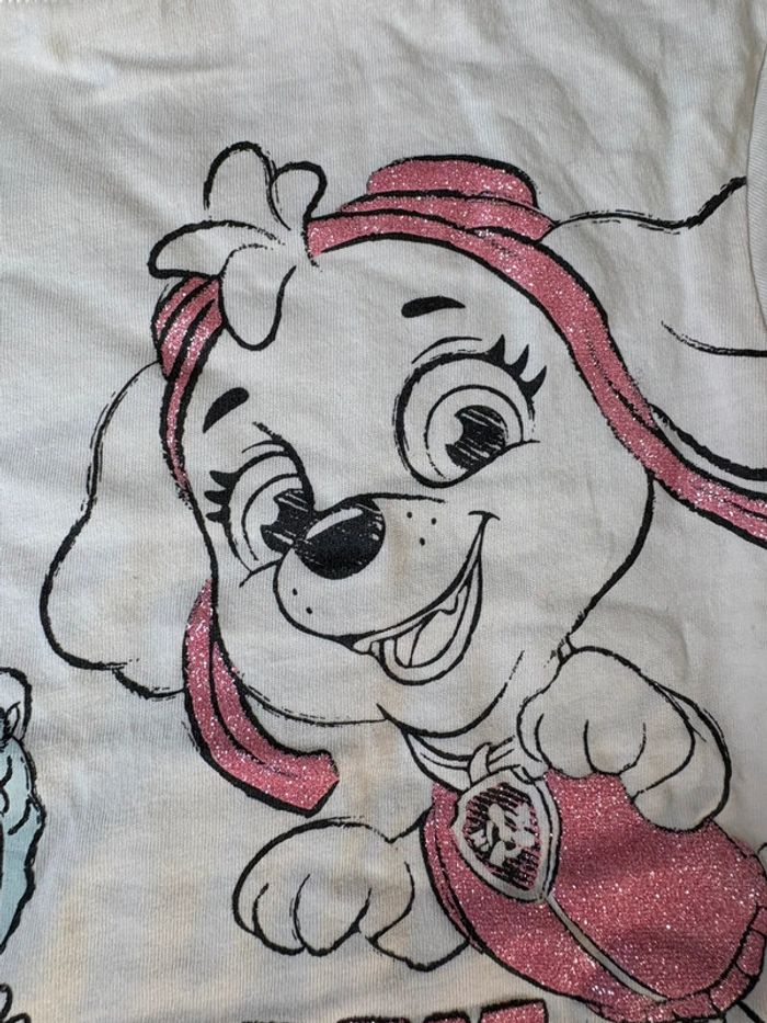 T-shirt pat patrouille 6 ans - photo numéro 3