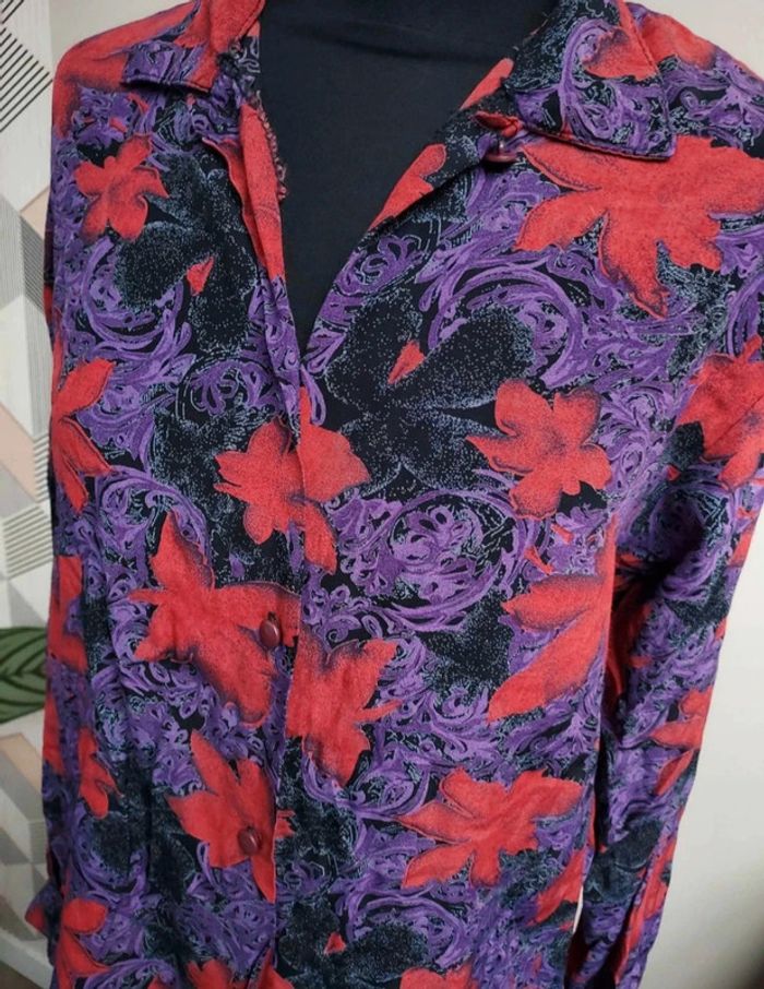 Jolie chemise femme
Motif feuilles - photo numéro 2