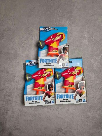 Lot de 3 nerf fortnite