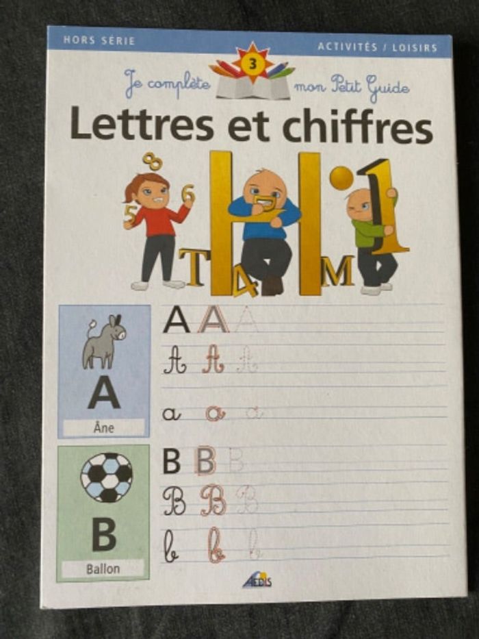Dépliant Lettres et Chiffres