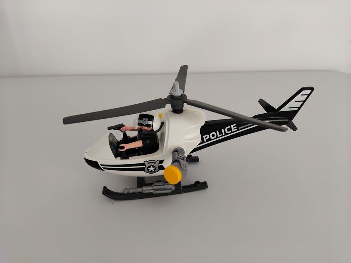 PLAYMOBIL Hélicoptère de Police 5916 Complet 🚁 - photo numéro 3