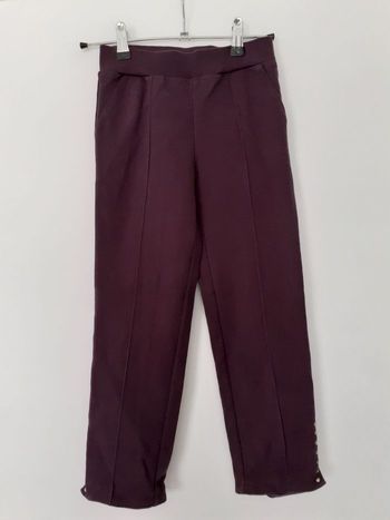 Pantalon fille mauve 8 ans Lili Gaufrette