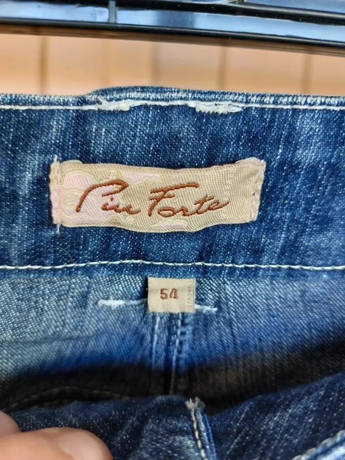 Short en jean Taille 54 Piu Forte - photo numéro 2