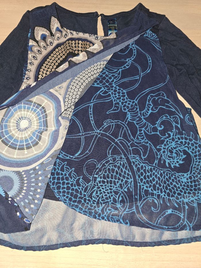 Tee shirt manches longues Desigual - photo numéro 3