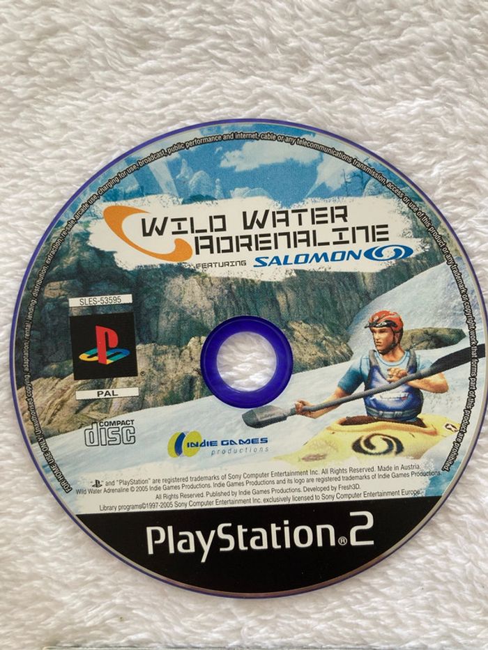 Jeu PS2 Wild water adrenaline - photo numéro 3