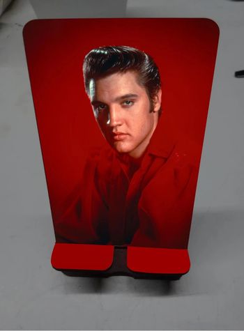 support téléphone motif elvis presley neuf
