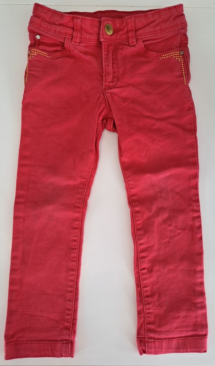 Lot de 2 pantalons fille 3 ans ABE - photo numéro 7