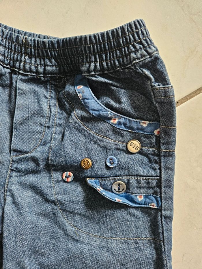 Jean bébé fille 18 mois ikks U22 - photo numéro 3