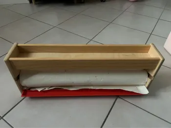 MÅLA Dérouleur papier dessin + rangement + rouleau papier