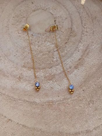 Boucles d'oreilles en acier inoxydable 