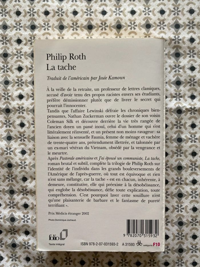 La tâche de Philip Roth - photo numéro 2