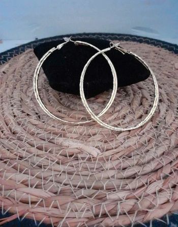 Boucles d'oreilles créoles M1