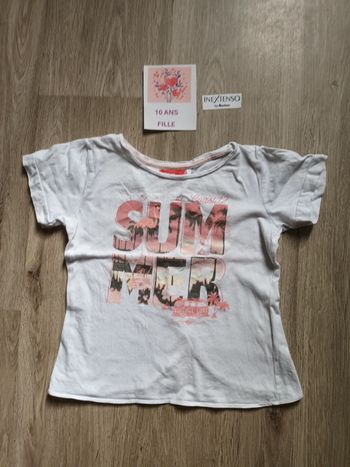 Tshirt 10 ans tissaia
