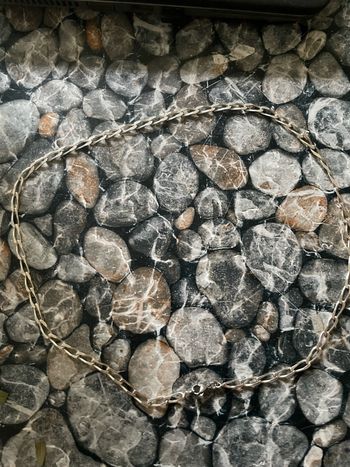 Collier argent massif