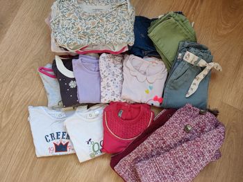 Lot vêtements fille automne-hiver 18 mois