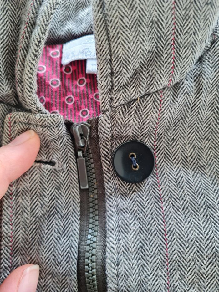 Manteau bébé fille 18mois - photo numéro 2