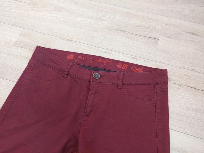 Jean Desigual t.us32 bordeaux - photo numéro 2