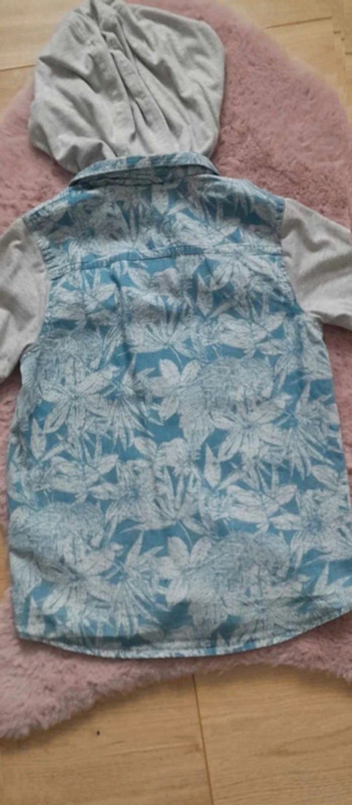 Chemise manches courtes capuche tropicale orchestra 10 ans - photo numéro 3