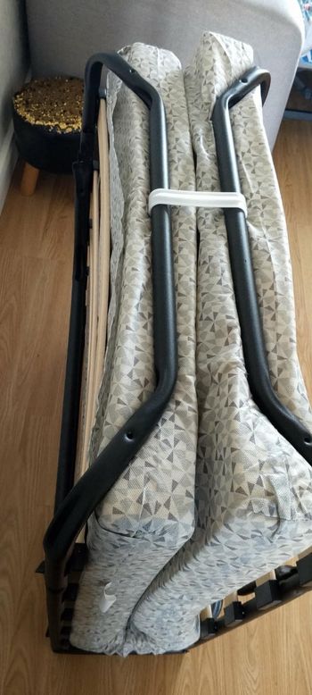 Lit pliable avec matelas Sedac Meral France Neuf