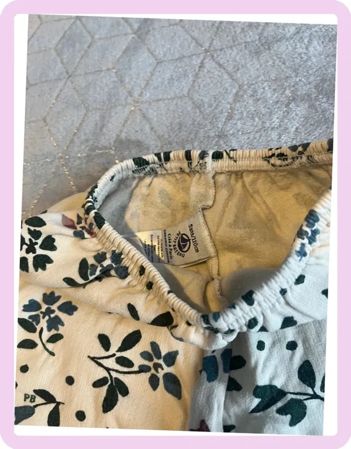 Tenue 2 pièces Petit Bateau – Taille 5 ans 👚👖 - photo numéro 6
