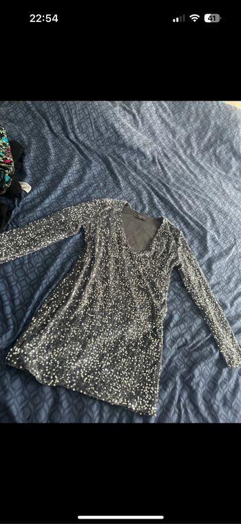 Robe à paillettes