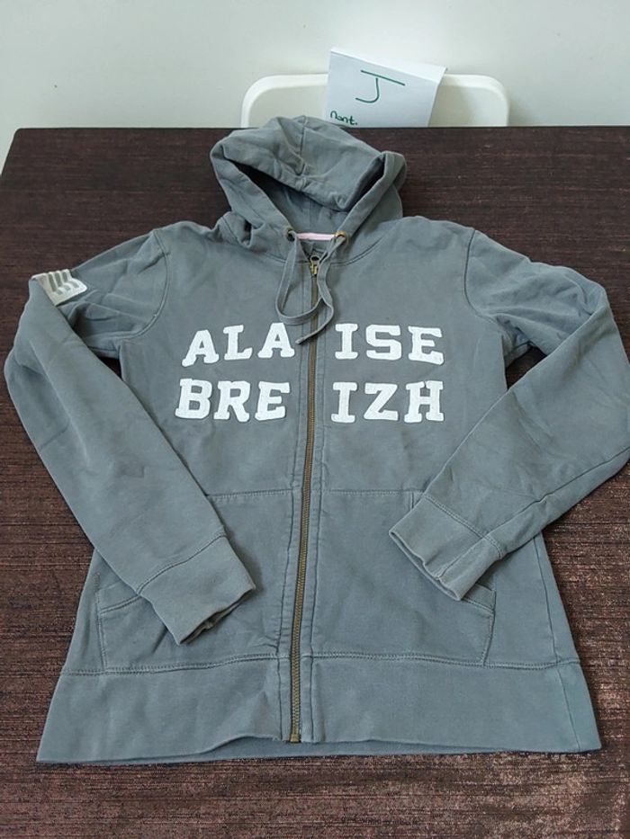 Sweat zippé A l'aise Breizh
